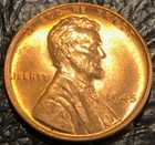 1945 Red Choice BU Wheat Cent - Discounts Available!