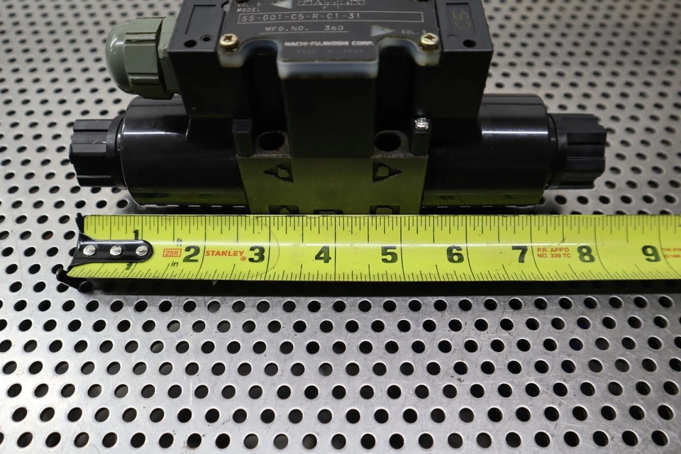 Electroválvula NACHI SS-G01-C5-R-C1-31 usada con garantía ver todas las fotos Foto 4 de 4