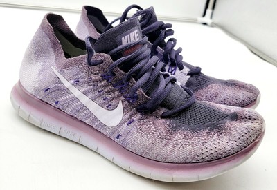 nike free rn flyknit purple