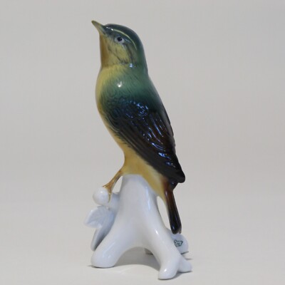 Karl Ens Yellow Wagtail Porzellan Figur 13 cm Rarität Sammler 23