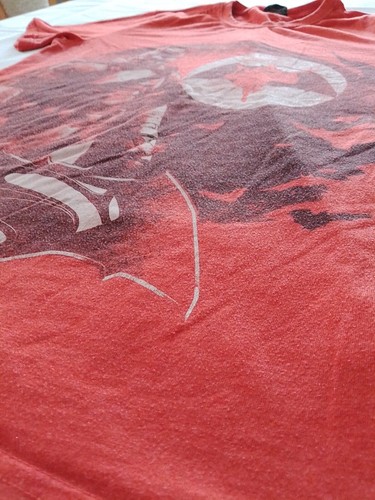 Mens T-shirt Unbranded Size M Short Sleeve Superman Print Red 22535 - Picture 6 of 15