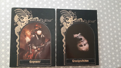 2 Bücher  , Verzauberte Welten : Gruselgeschichten  + Gespenster , Originalfotos