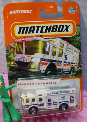 2022 Matchbox HAZARD SQUAD #91/100   white; SKY BUSTER AIR FORCE   Fire Rescue