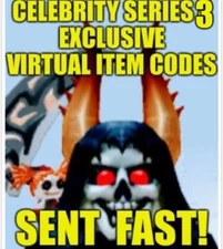 Roblox Celebrity Series 3 Exclusive Virtual Item Code Messaged FAST