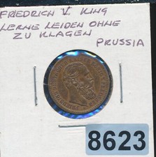 PRUSSIA - FRIEDRICH - 1896 -- XF++  COPPER - #8623