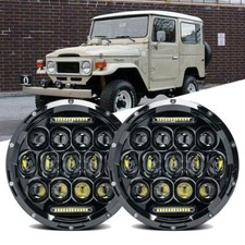 7" LED Headlights fit for Toyota Land cruiser HZJ75 60 70 73 75 78 79 series