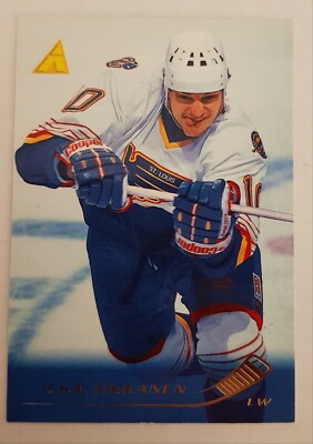 NHL Card Esa Tikkanen #57 St. Louis Blues Pinnacle 1995
