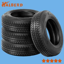 Set 4 205 75 15 Boat Trailer Tires 6Ply ST205/75D15 205/75-15 Bias Load Range C