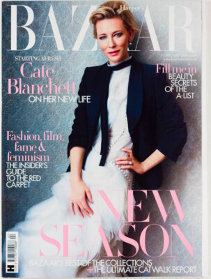 Cate Blanchett International Collections Catwalk Report HARPERS BAZAAR Feb 2016