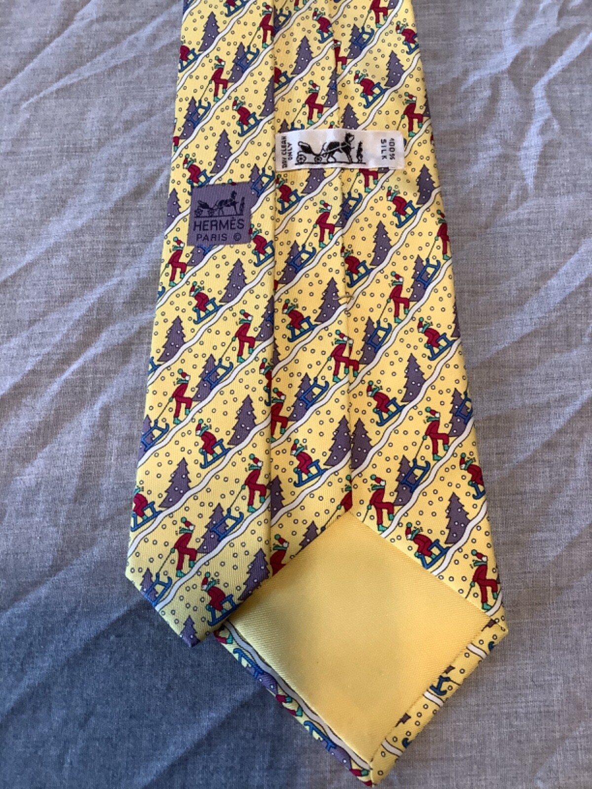 Vintage Hermes tie 7231 UA eBay