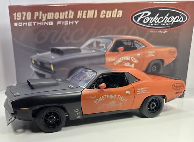 ACME/PORK CHOP 1/18 SCALE 1970 PLYMOUTH HEMI CUDA SOMETHING FISHY 