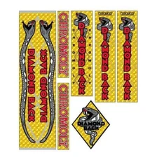 1980-81 Diamond Back - Senior Pro/Large Pro/Medium Pro/Mini Pro - GOLD PRISM dec