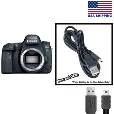 Canon EOS 6D Mark II Digital SLR Camera USB Cable Transfer Cord Replacement