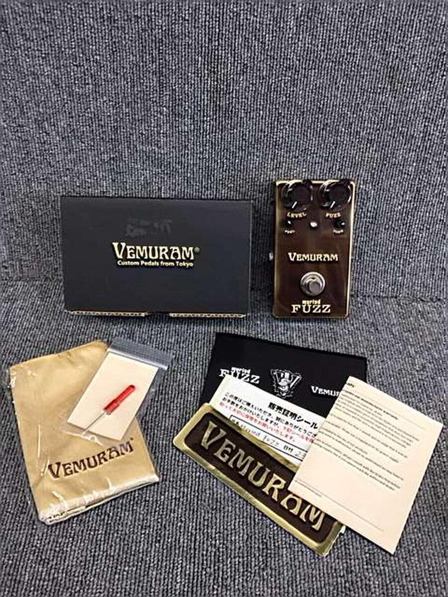TRI-SOUND VEMURAM MYRIAD FUZZ Distortion Effects from Japan TRI-SOUND VEMURAM MYRIAD FUZZ Distortion Effects from Japan
