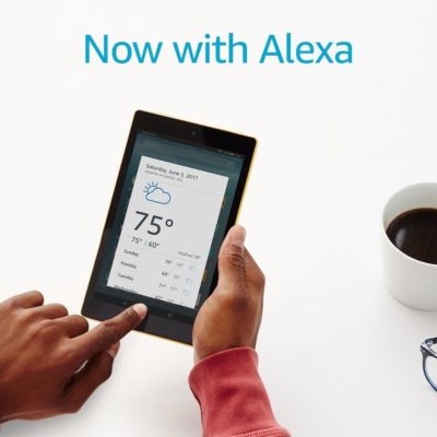 Amazon Fire Tablet E-Reader with Alexa, 7
