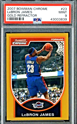 その他 2007 Bowman Chrome LeBron James #23 PSA 2007 Bowman Chrome LeBron James #23 PSA