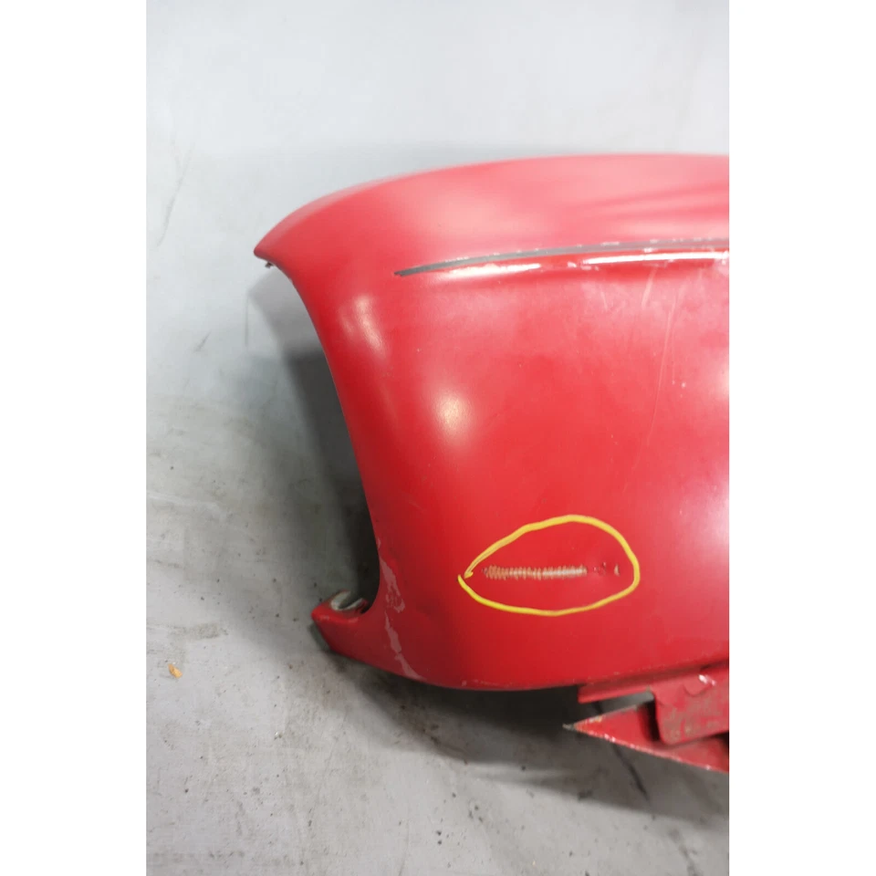 BMW E30 1984-1991 serie 3 cupé sedán guardabarros delantero izquierdo cuarto panel rojo OEM Foto 3 de 4