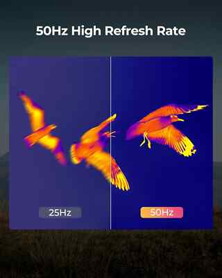 TOPDON TS004 Thermal Monocular Camera, 256x192 Resolution, 50Hz Refresh Rate, 450-Yard Range