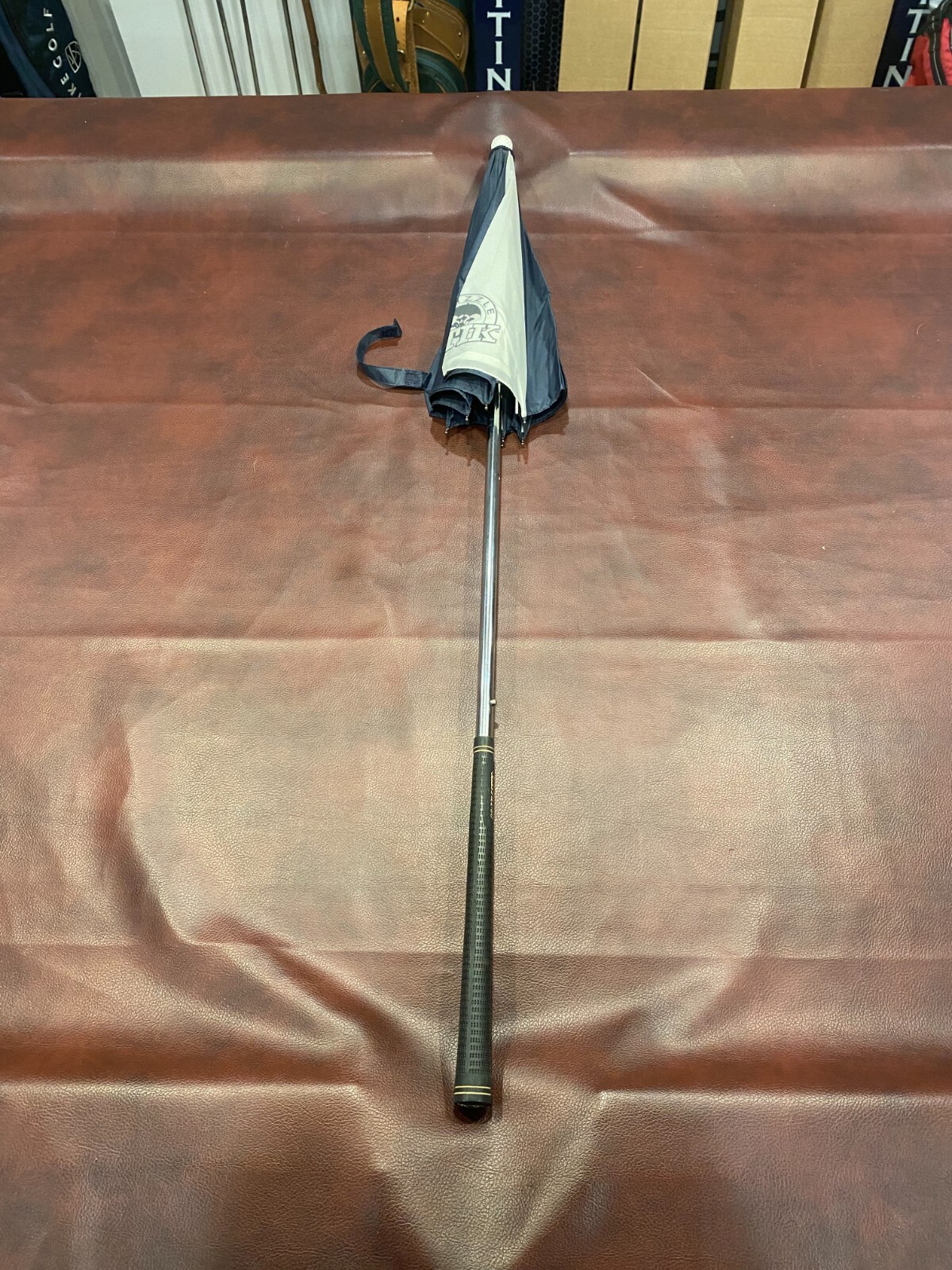 Drizzle Stick Golf Bag Umbrella Navy Blue eBay