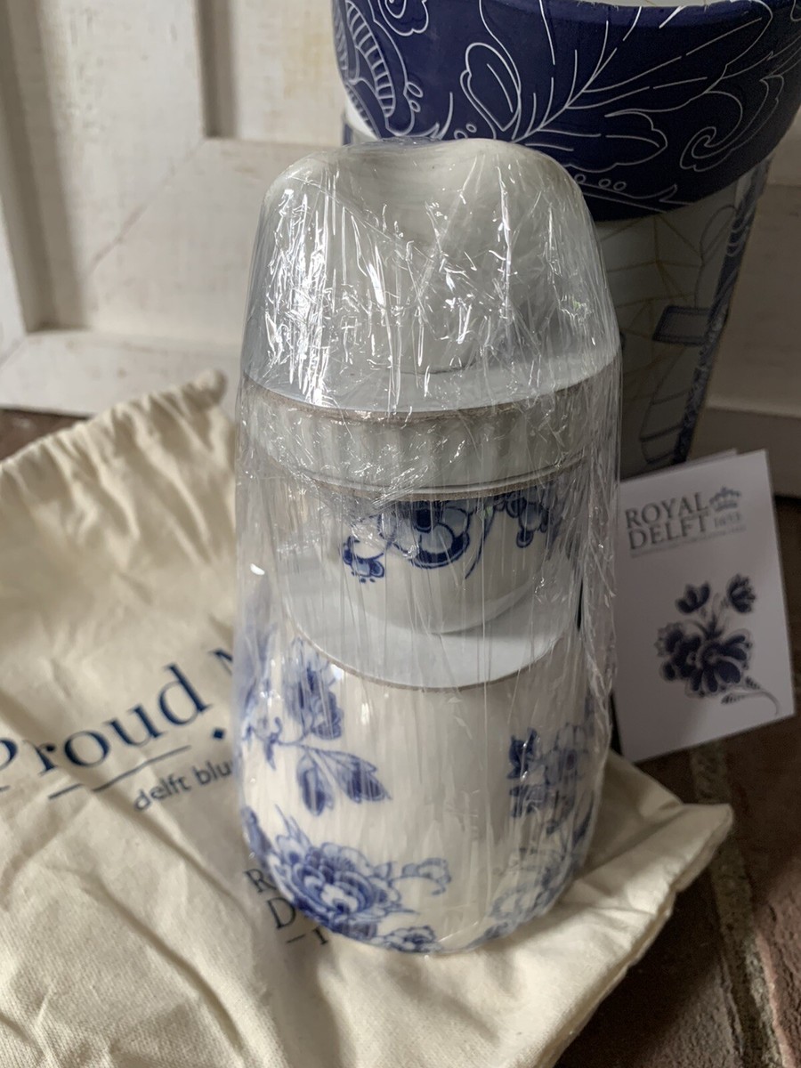 NEW Royal Delft Proud Mary 02 Blue & White Collectible - Classic