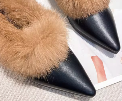 靴 MELT THE LADY fera pointed toe fur mule s-l400.jpg