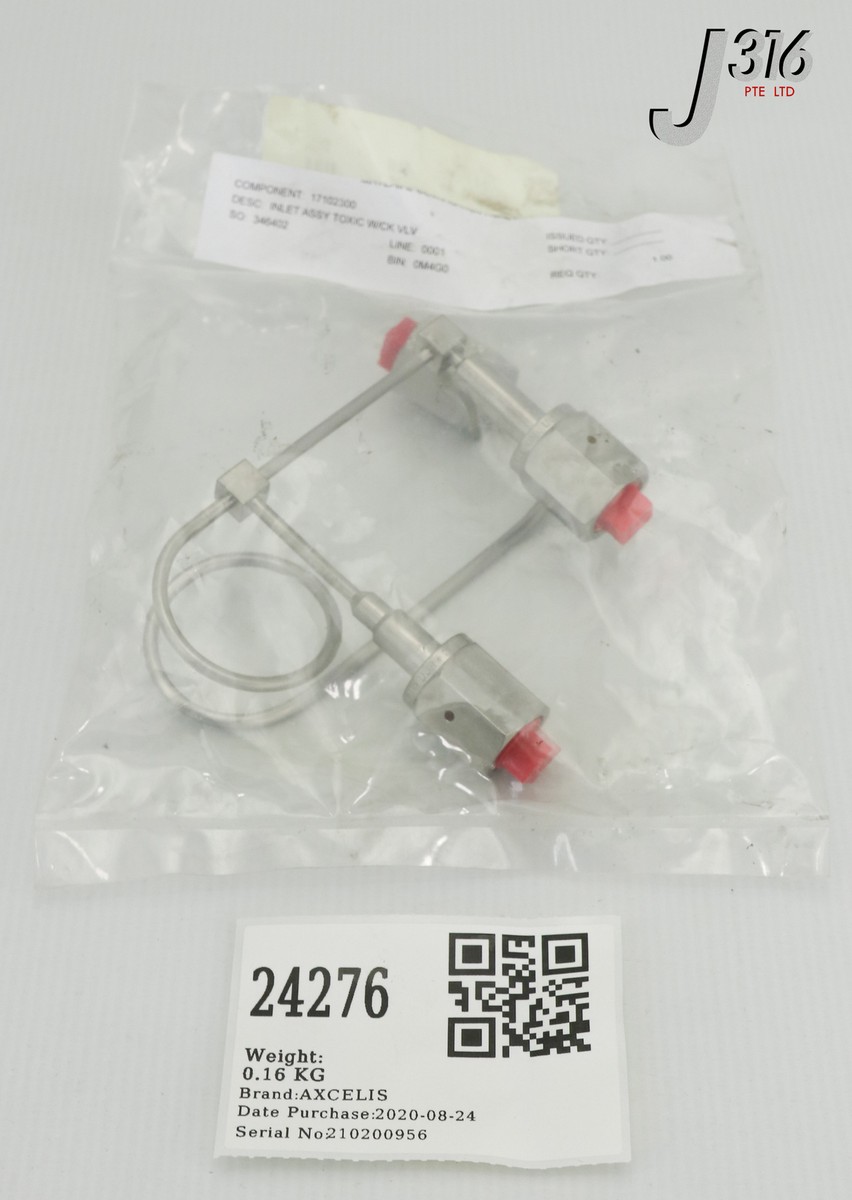 24276 AXCELIS GAS BOX INLET ASSY (NEW) 17102300 | eBay