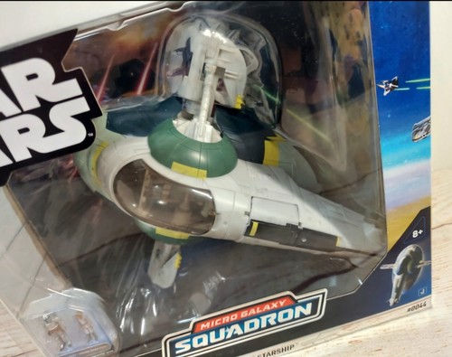 Star Wars Micro Galaxy Squadron JANGO FETT'S Starship Series 2 #0044 Shelf Wear - Picture 6 of 12