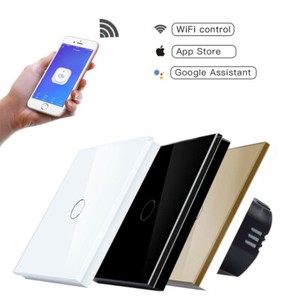 1-2-3-Gang-Smart-Light-Switch-WIFI-Wall-Touch-Panel-Socket-Alexa-Google-Home-EU