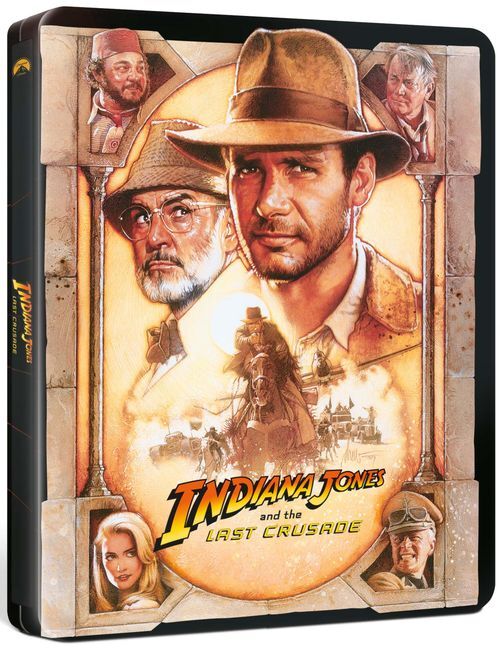 Blu-Ray 4K Uhd Indiana Jones E L'Ultima Crociata (Steelbook) (4K Ultra Hd+Blu-Ra