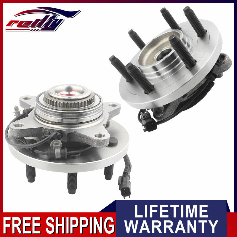 Pair (2) 515142 Front Wheel Bearing Hub for 11-14 Ford F150 Expedition 4X4  w/ABS | eBay