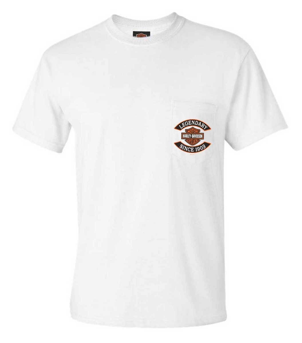 Harley-Davidson　イージーケアシャツ　他 計3点 Harley-Davidson Men's Motor Way Chest Pocket Short Sleeve