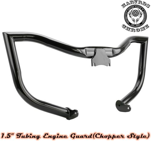 Chopped Engine Guard 2014-2024 Touring Street Glide/Electra Glide/Road King BLK - Bild 4 von 6