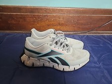 Reebok Zig Dynamica 2 Adventure Men's Size 7 Sneakers Shoes Grey / Teal- Clean