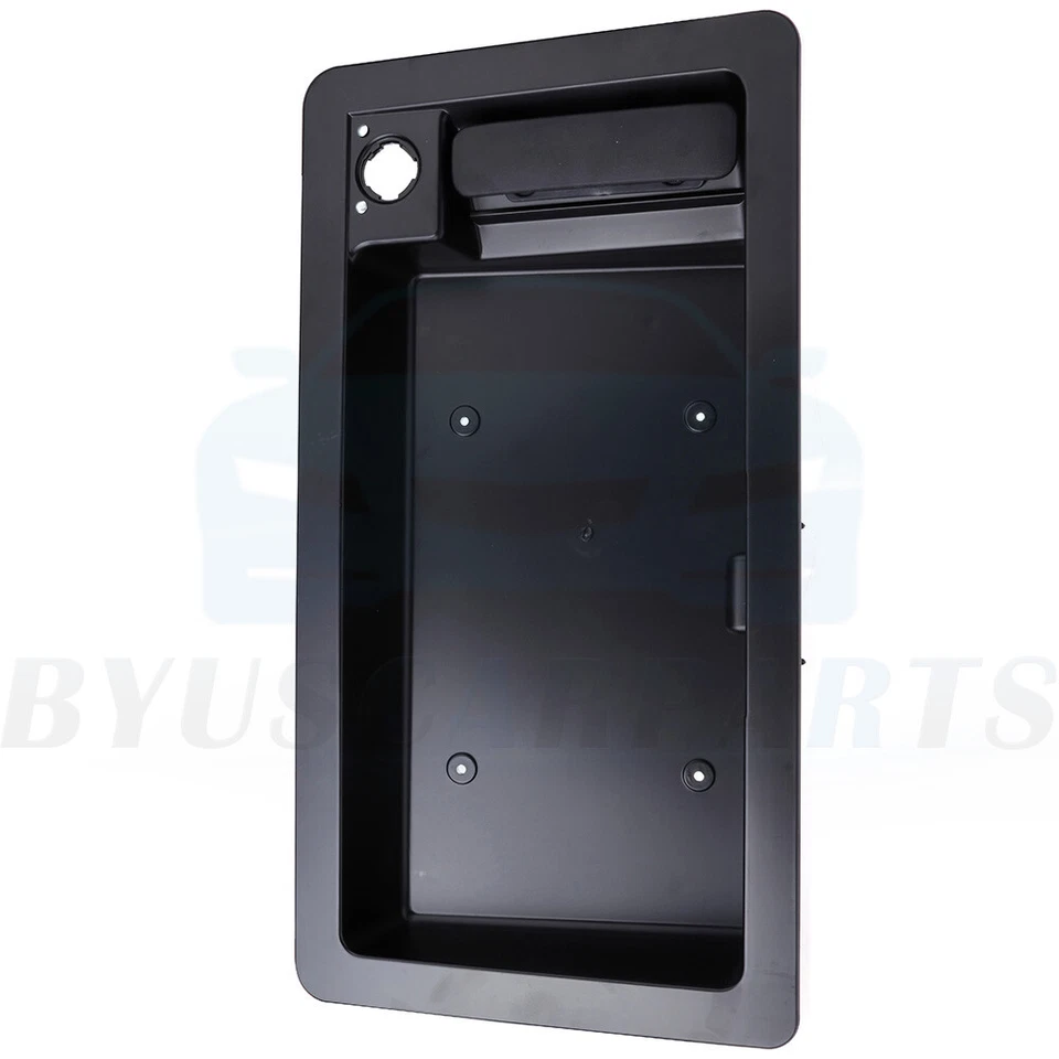 Exterior Outer Door Handle & License Plate Bracket For Ford E-150 Van Rear Cargo - Image 4 of 4