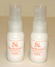 2 Bumble And Bumble Bb Hairdresser's Invisible Oil Primer Travel Sz 2 Oz TOTAL