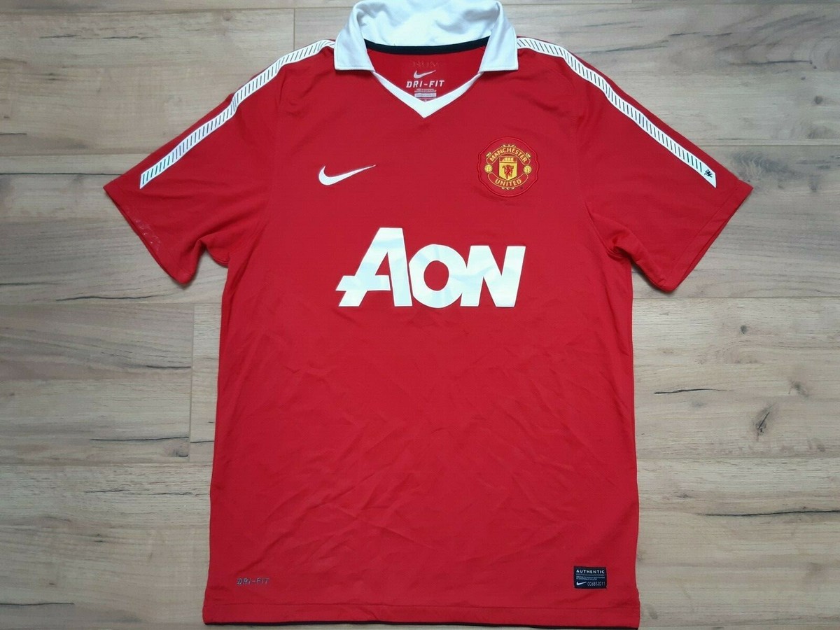 MANCHESTER UNITED! 2010-11! shirt trikot camiseta jersey kit! 5,5