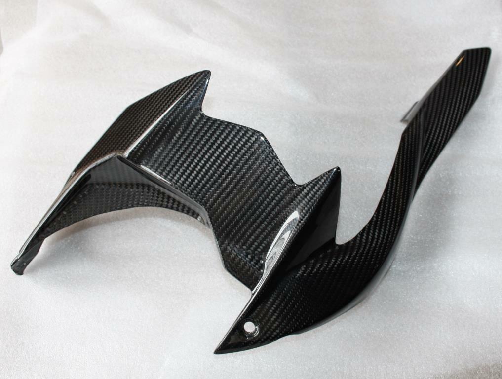 Garde-boue lèche-roue carbone Kawasaki H2 H2SX accessoire moto protection passage de chaîne
