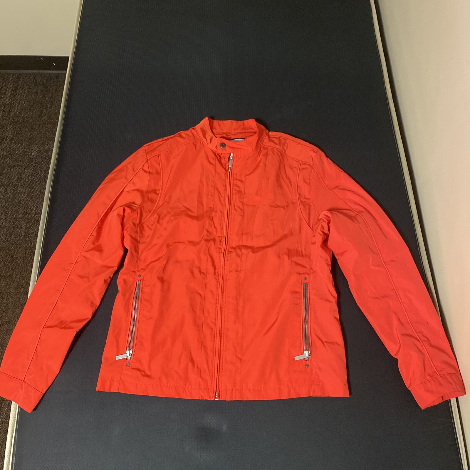 Calvin Klein Orange Windbreaker | eBay