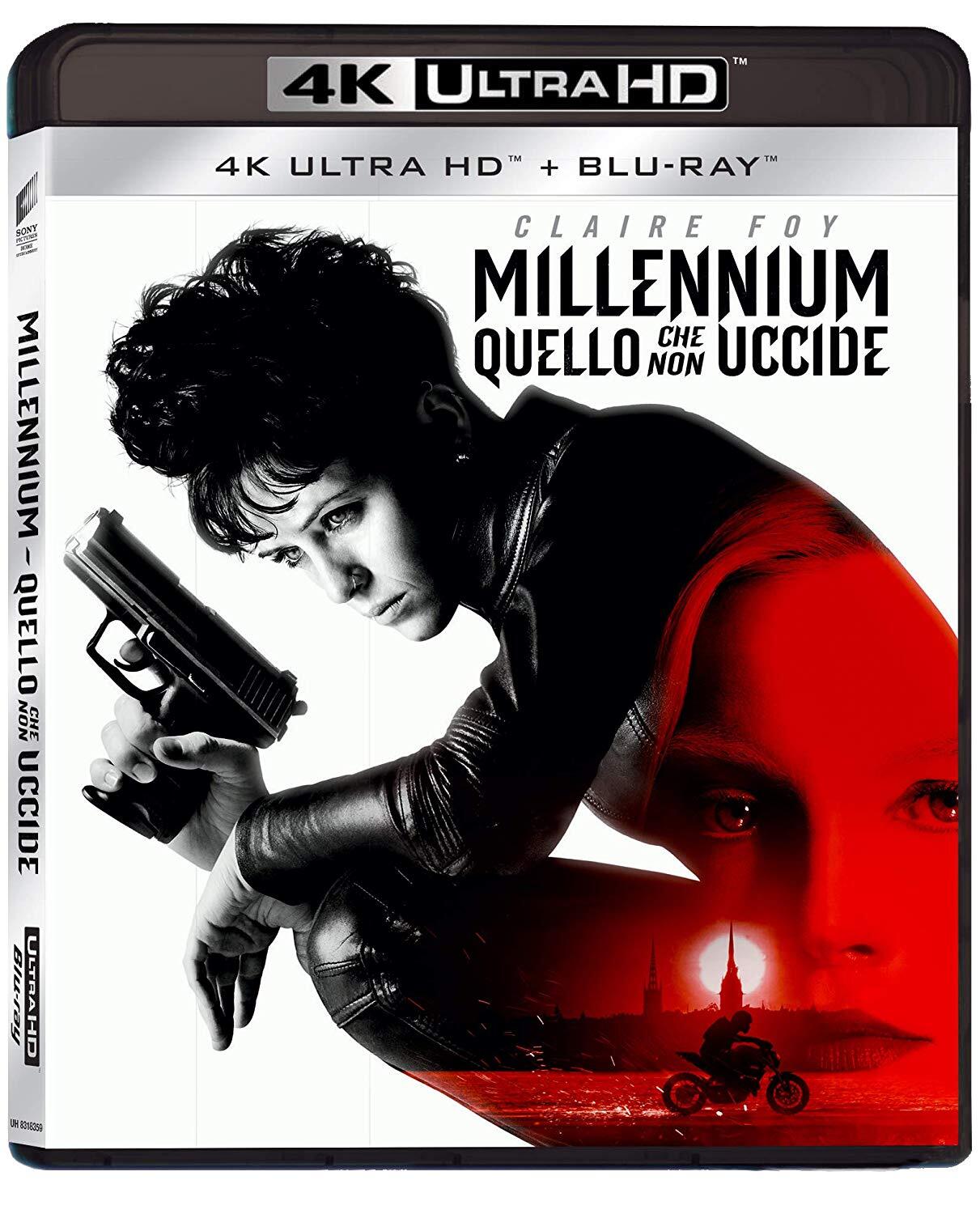 MILLENNIUM - QUELLO CHE NON UCCIDE  BLU-RAY 4K ULTRA HD