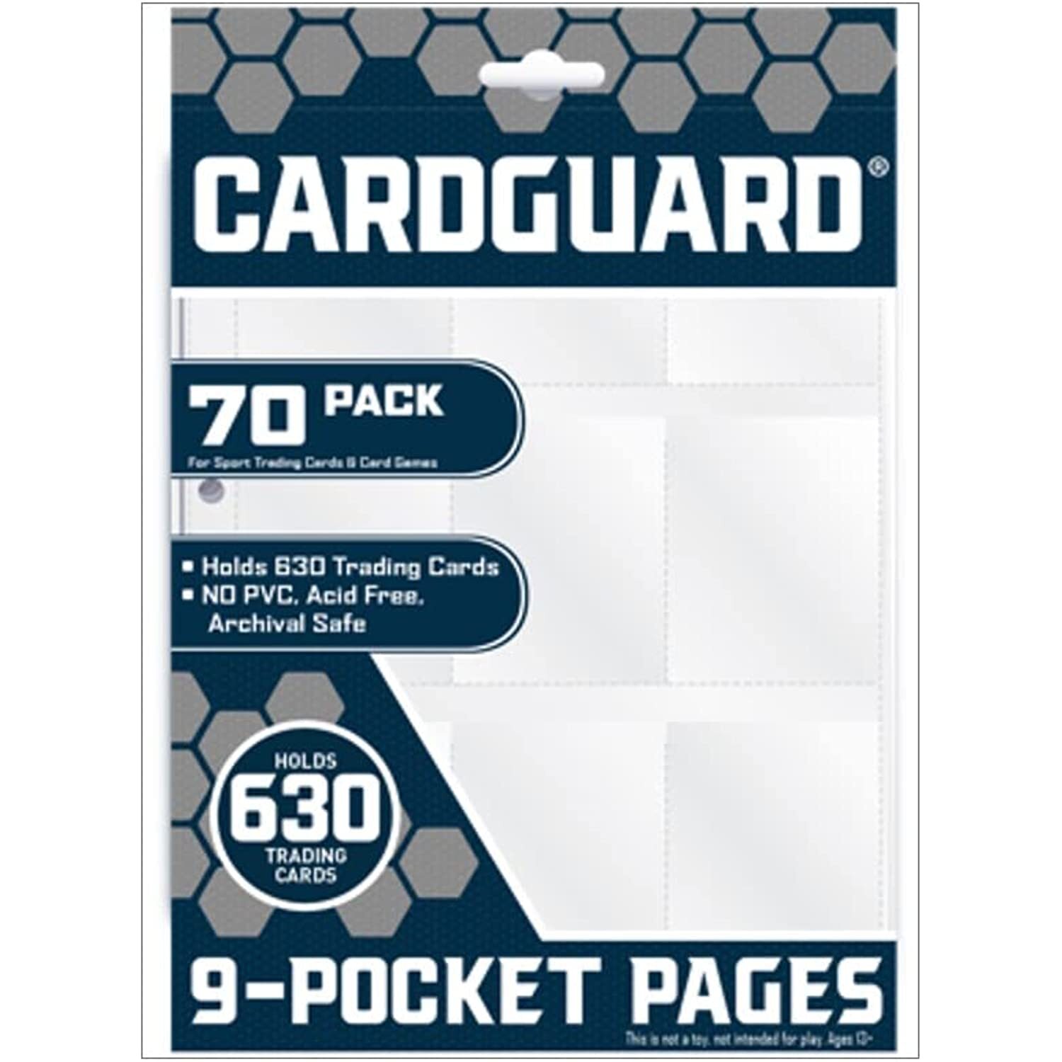 CardGuard 9-Pocket Pages, 70 Count,Clear 97629534597 | eBay
