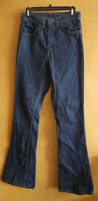 MINT Vintage 60s LEVI'S 646 0217 Big E Talon 42 Bell Bottoms