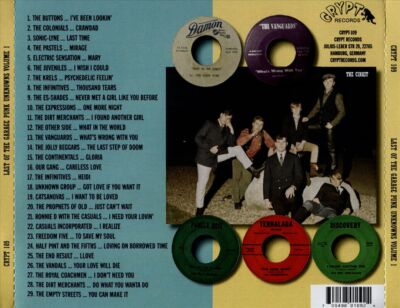 VARIOUS ARTISTS LAST OF THE GARAGE PUNK UNKNOWNS, VOLS. 1-2 NEW CD