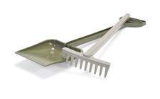 Andreu Toys - Shovel 51 cm/RAKE 42 CM. -Recycling Aprons and Dust Cover, 012651,