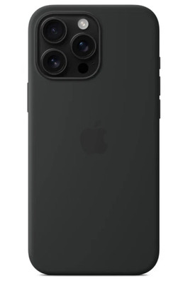 Original Apple Silikon Case Hülle MagSafe iPhone 16 Pro Max Schwarz MYYT3ZM/A