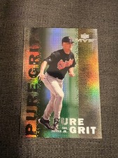 2000 Upper Deck MVP Baseball Baltimore Orioles Cal Ripken Jr Pure Grit #G8