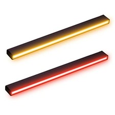 2PCS Truck Tail Light Turn Signal Light 29LEDs Flowing Signal Red Yellow