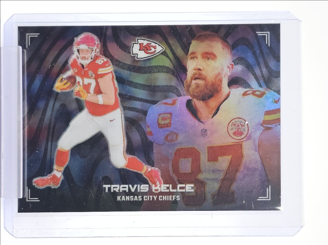TRAVIS KELCE 2024 PANINI PRIZM FOOTBALL PROFILES SP CHIEFS #10 Q5690