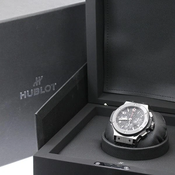 Hublot — Hublot Big Bang Steel Ceramic 301.SB.131.RX 48mm SS Black Dial Watch #C2180