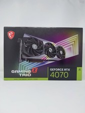 MSI Gaming X Trio Nvidia GeForce RTX 4070 12GB DDR6X Used In Original Box 