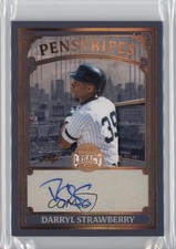 2025 Leaf A Bronx Legacy Bronze Spectrum Holofoil /50 Darryl Strawberry Auto 2a5
